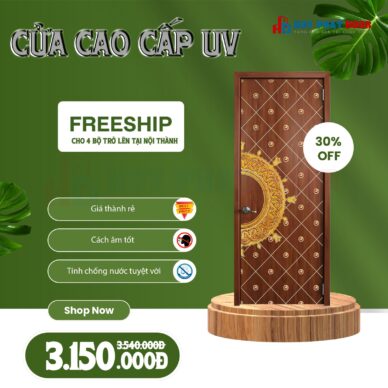 BÁO GIÁ CỬA NHỰA GIẢ GỖ HUYPHATDOOR - LỰA CHỌN TIẾT KIỆM VÀ BỀN BỈ