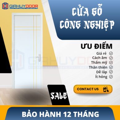 KHÁM PHÁ CỬA GỖ CÔNG NGHIỆP GIAHUYDOOR CHẤT LƯỢNG CAO, GIÁ TỐT